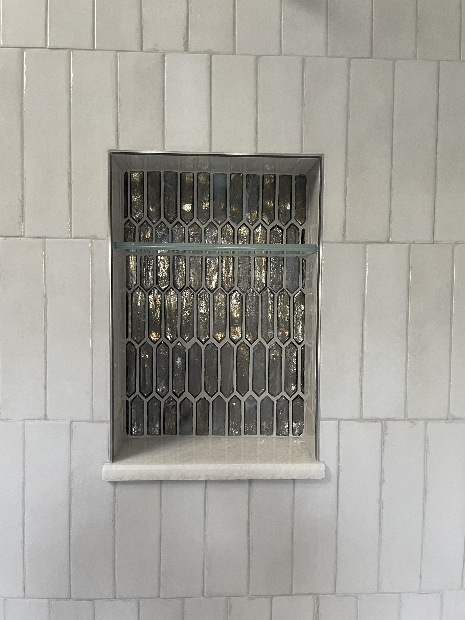 Custom tile bathroom renovation in Northeast Ohio